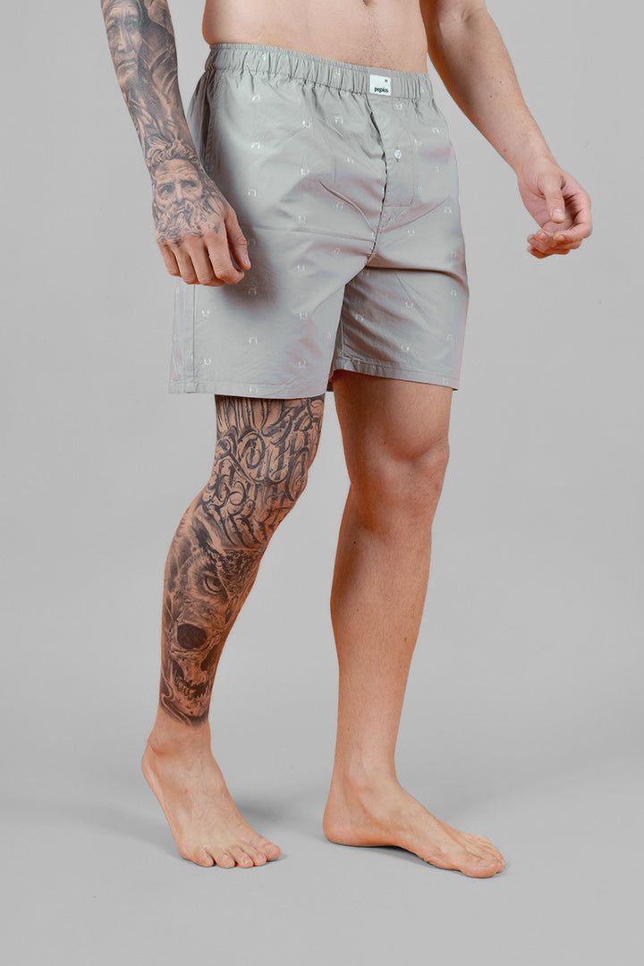 Men's Pista Cotton Boxers - Printed Pattern