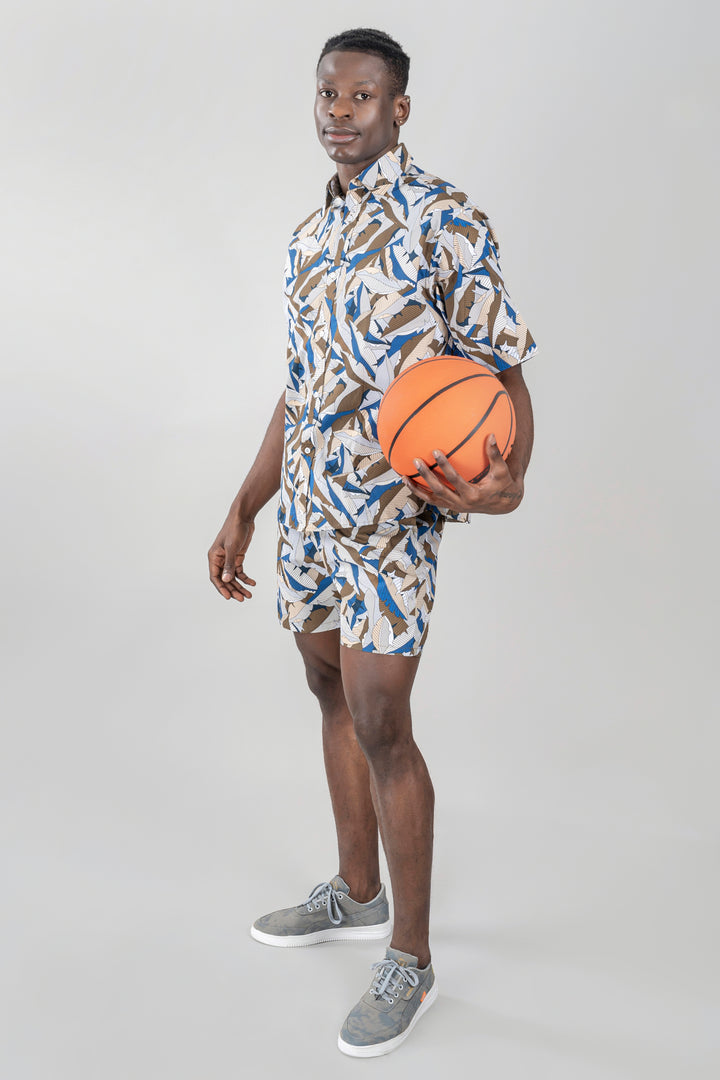 Multi Color Co Ord Set For Men