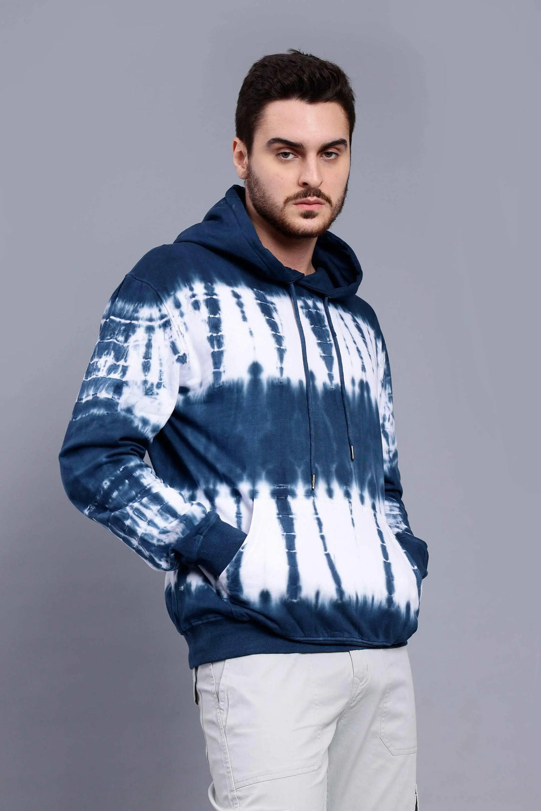 Regular Fit Tie Dye Premium Sweatshirt Hoodie For Men - Peplos Jeans