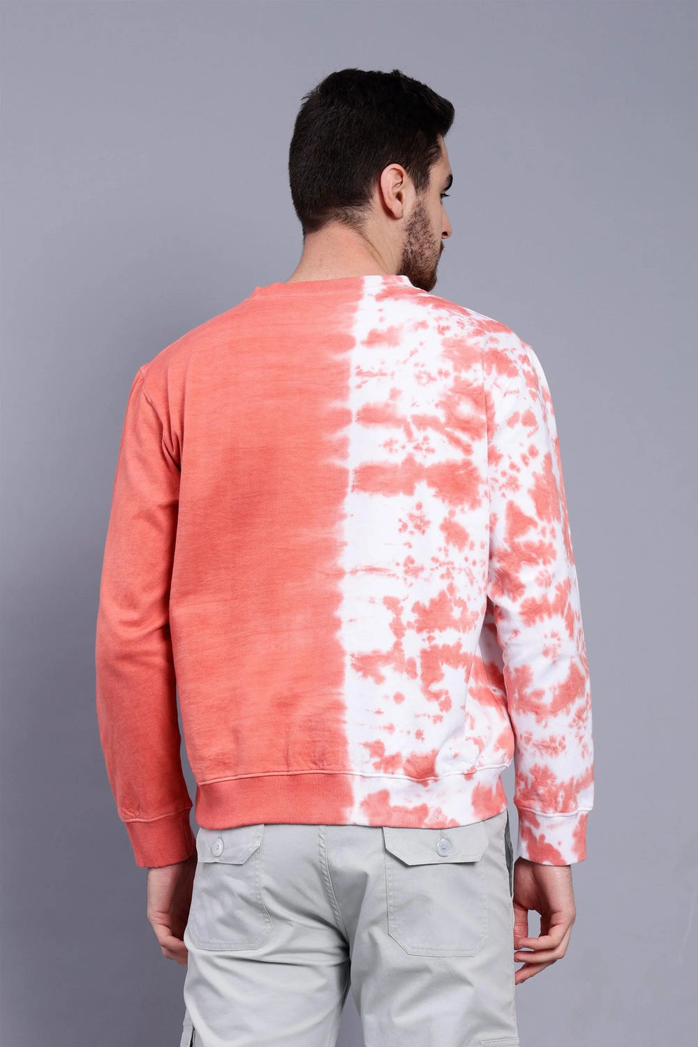 Regular Fit Tie Dye  Premium Sweatshirt For Men - Peplos Jeans