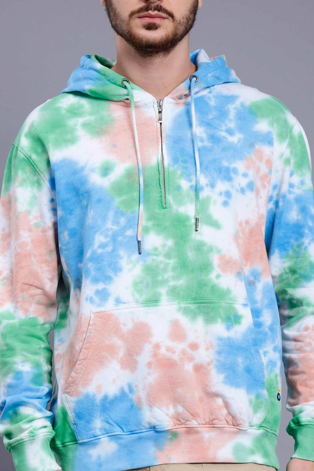 Regular Fit Tie Dye Premium Trendy Hoodie For Men - Peplos Jeans