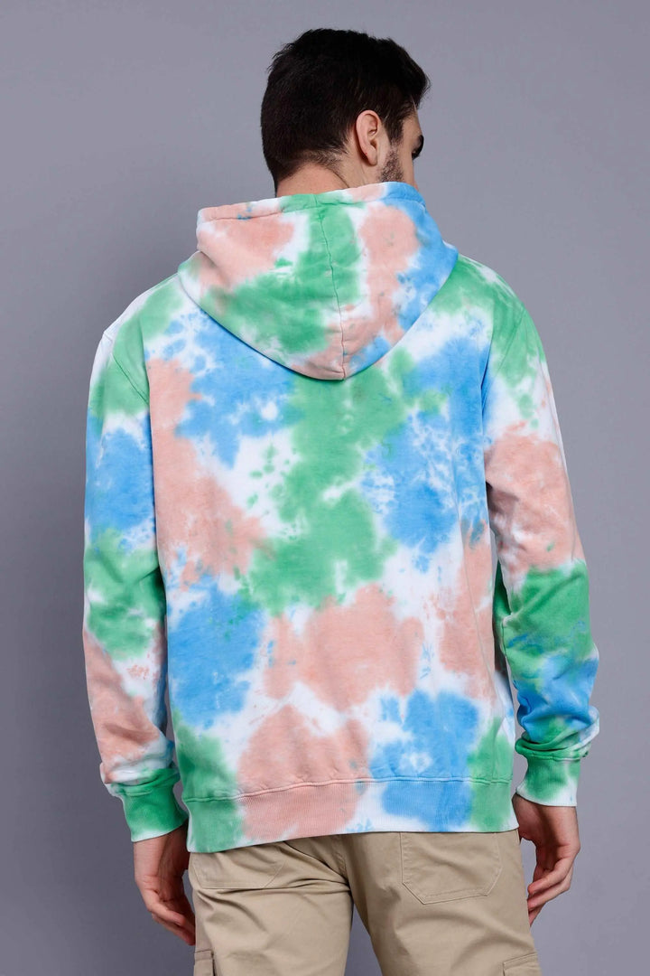 Regular Fit Tie Dye Premium Trendy Hoodie For Men - Peplos Jeans