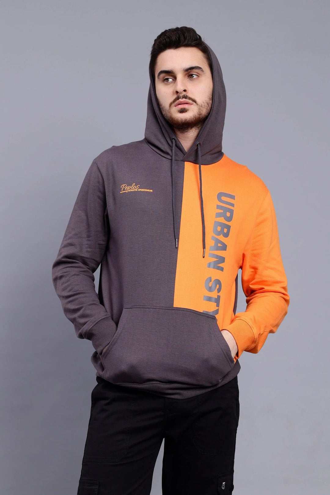 Regular Fit Multi Color Printed Premium Hoodie For Men - Peplos Jeans