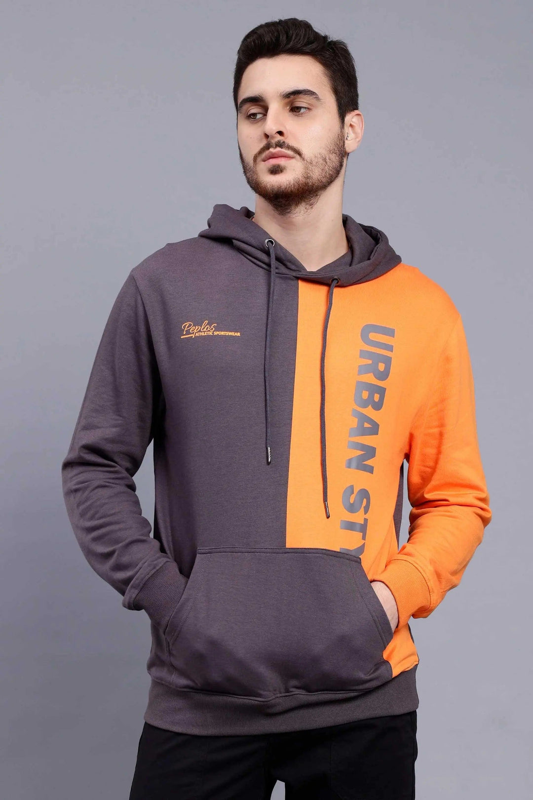 Regular Fit Multi Color Printed Premium Hoodie For Men - Peplos Jeans