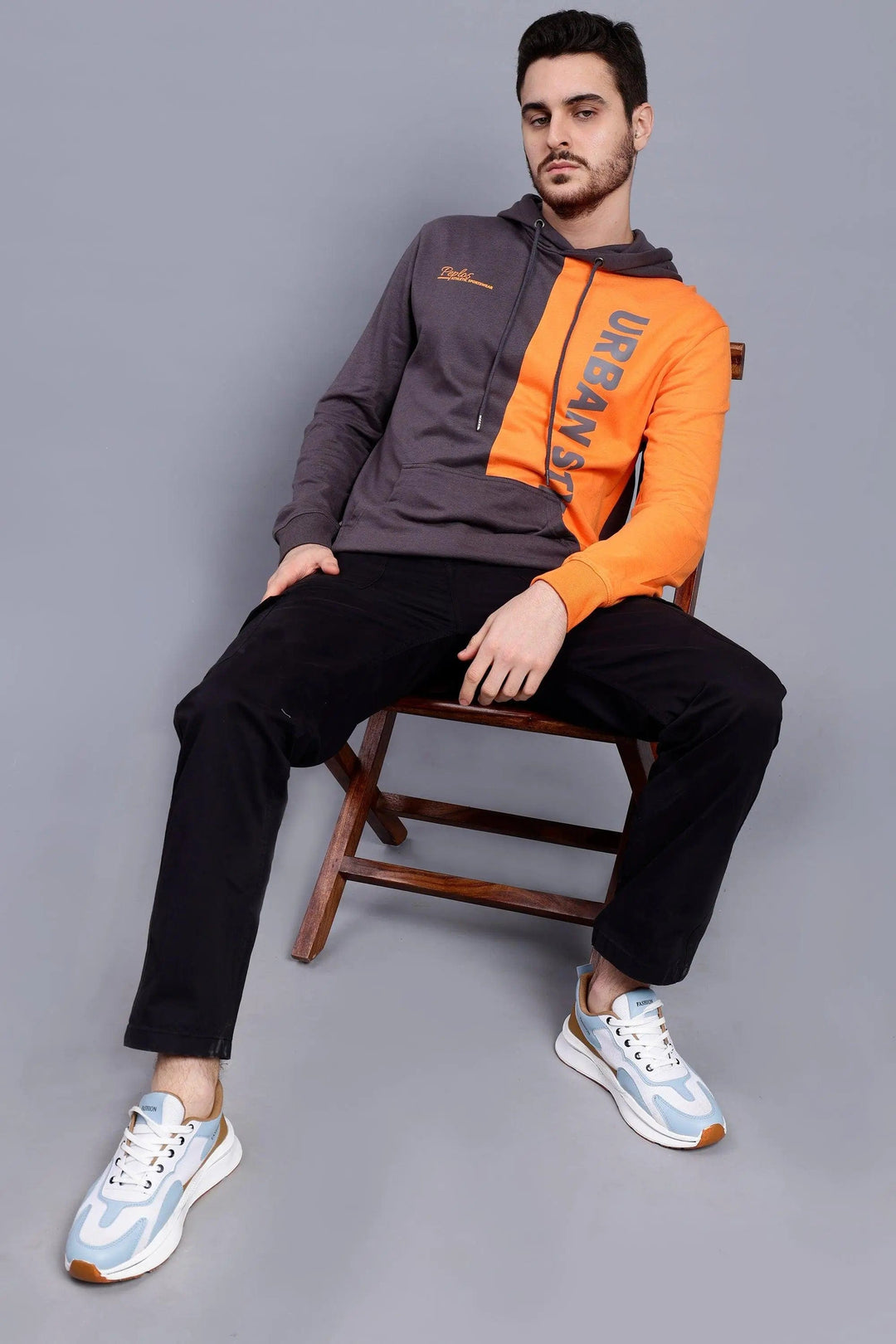 Regular Fit Multi Color Printed Premium Hoodie For Men - Peplos Jeans