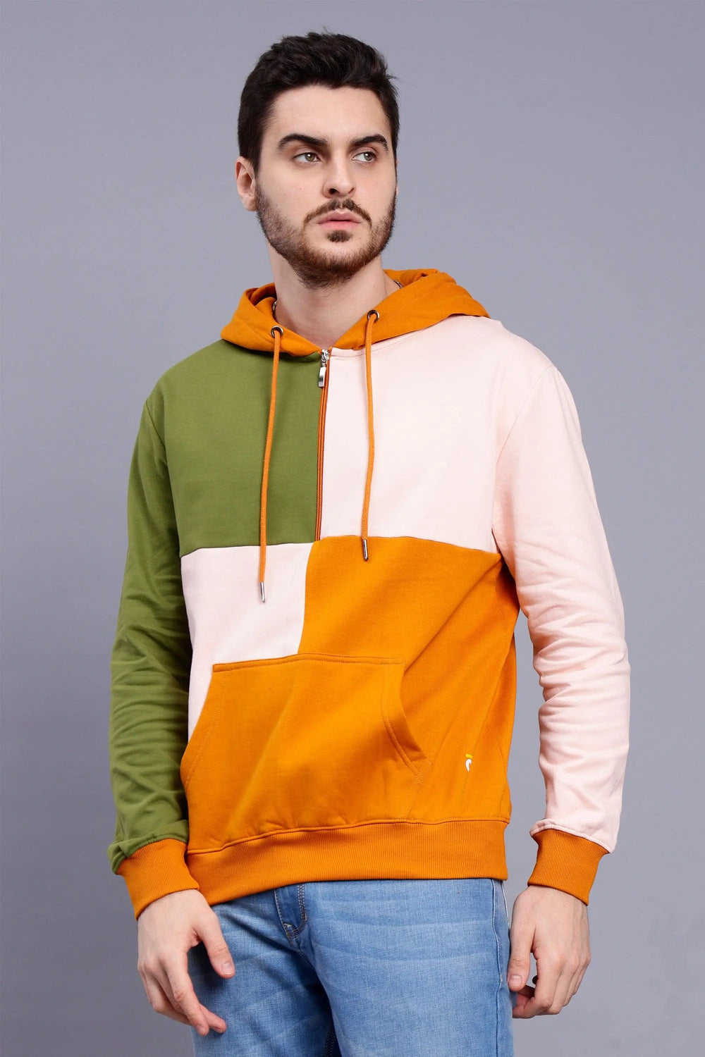 Regular Fit Multi Color Premium Hoodie For Men - Peplos Jeans