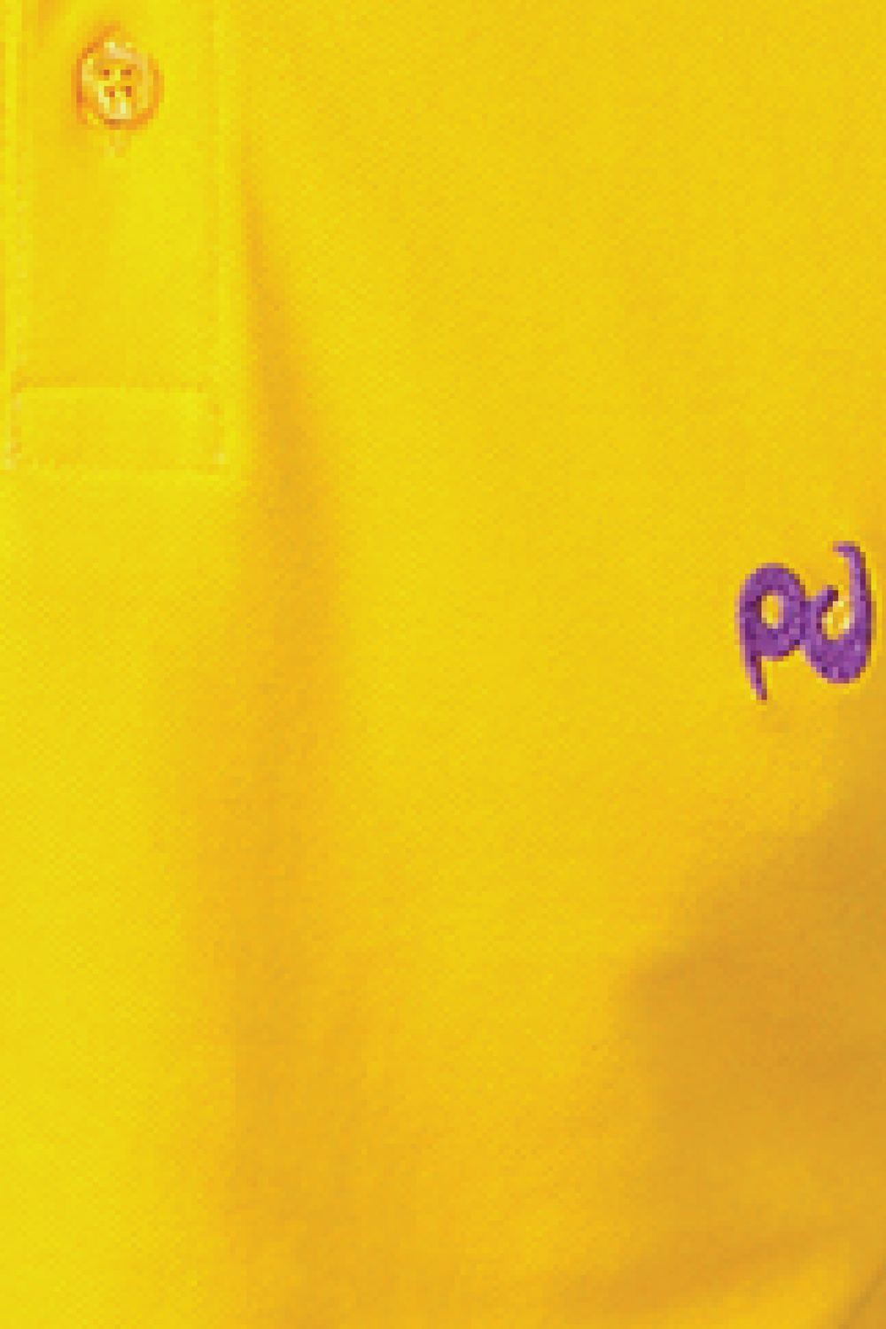 Men's Polo Neck Yellow Cotton T-shirt - Peplos Jeans