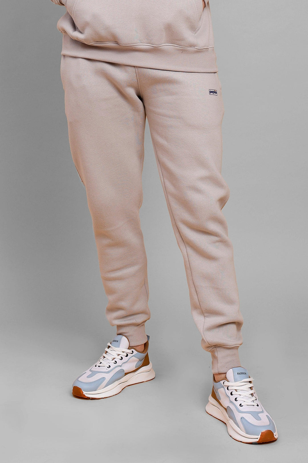 Men's Grey Premium Joggers - Peplos Jeans