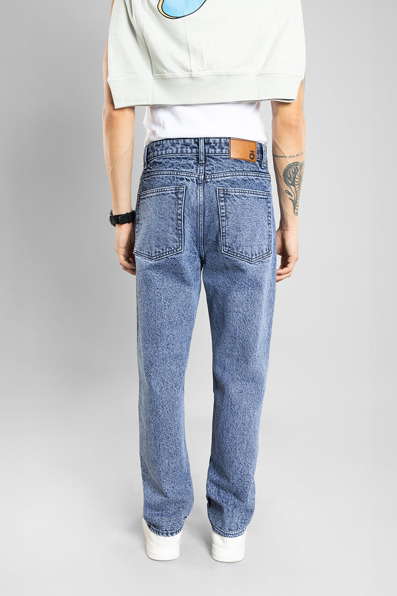 Regular Fit Jeans for Men (Blue)