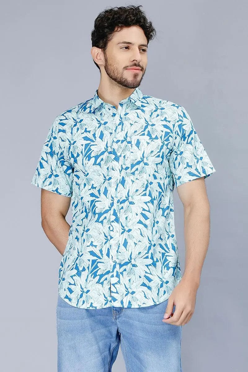 Men's Multi Color Stylish Printed Casual Shirt