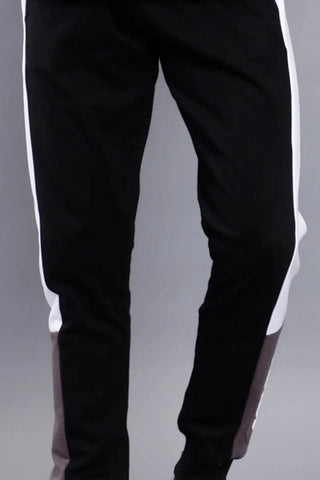 REGULAR FIT BLACK PREMIUM JOGGERS FOR MEN