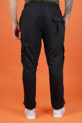 Men's Black Premium Design Jogger Pants