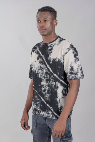 Printed Mesh T-shirt for Men