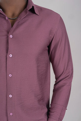 Stylish Onion Colour Shirt For Men