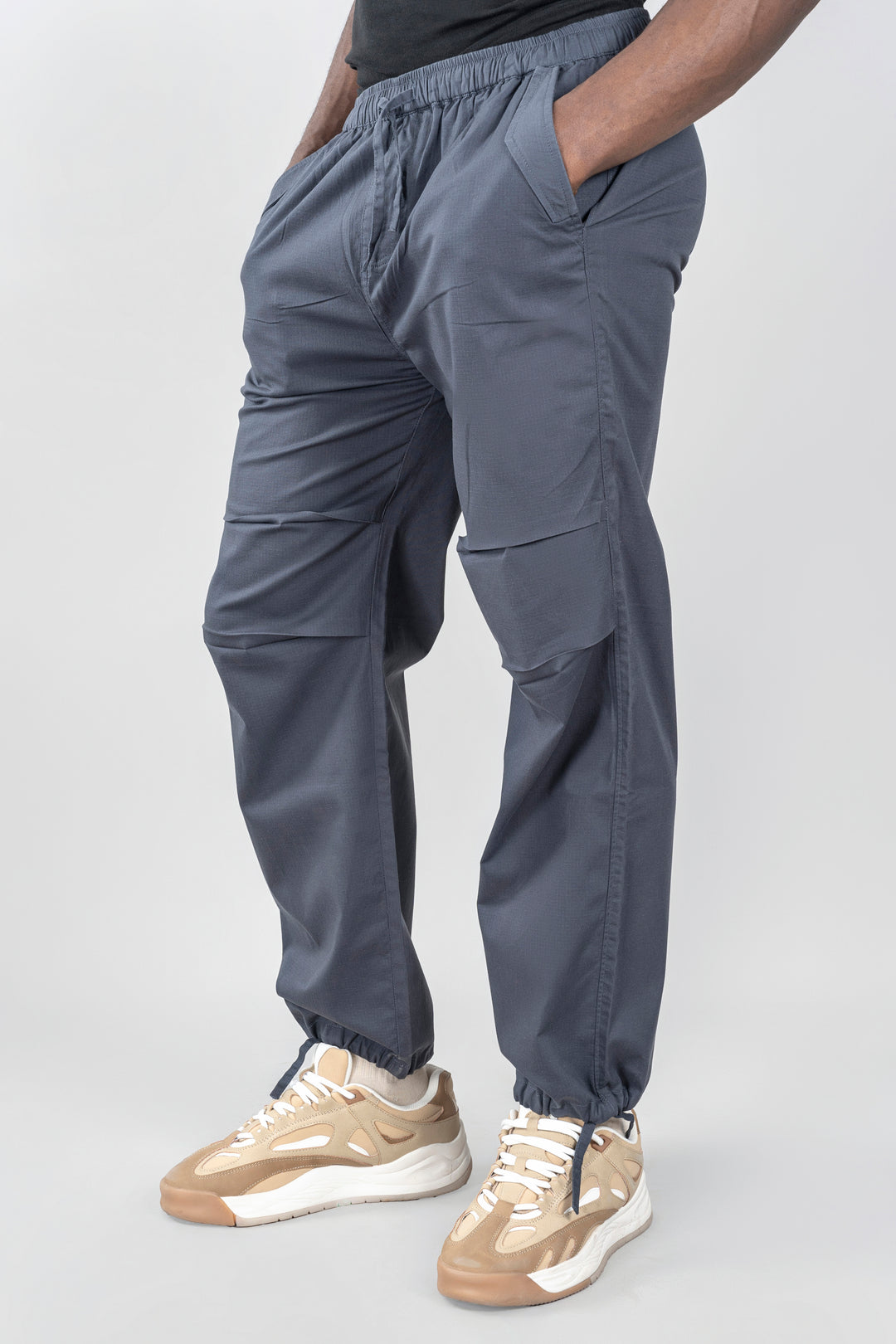 Men's Grey Parachute Pant