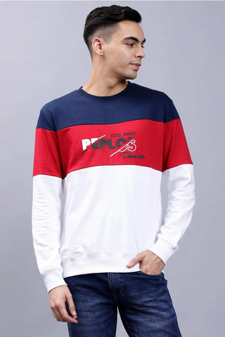 Men's Regular Fit Multi-Color Premium Sweatshirt