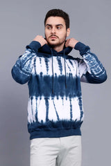 Regular Fit Tie Dye Premium Sweatshirt Hoodie For Men
