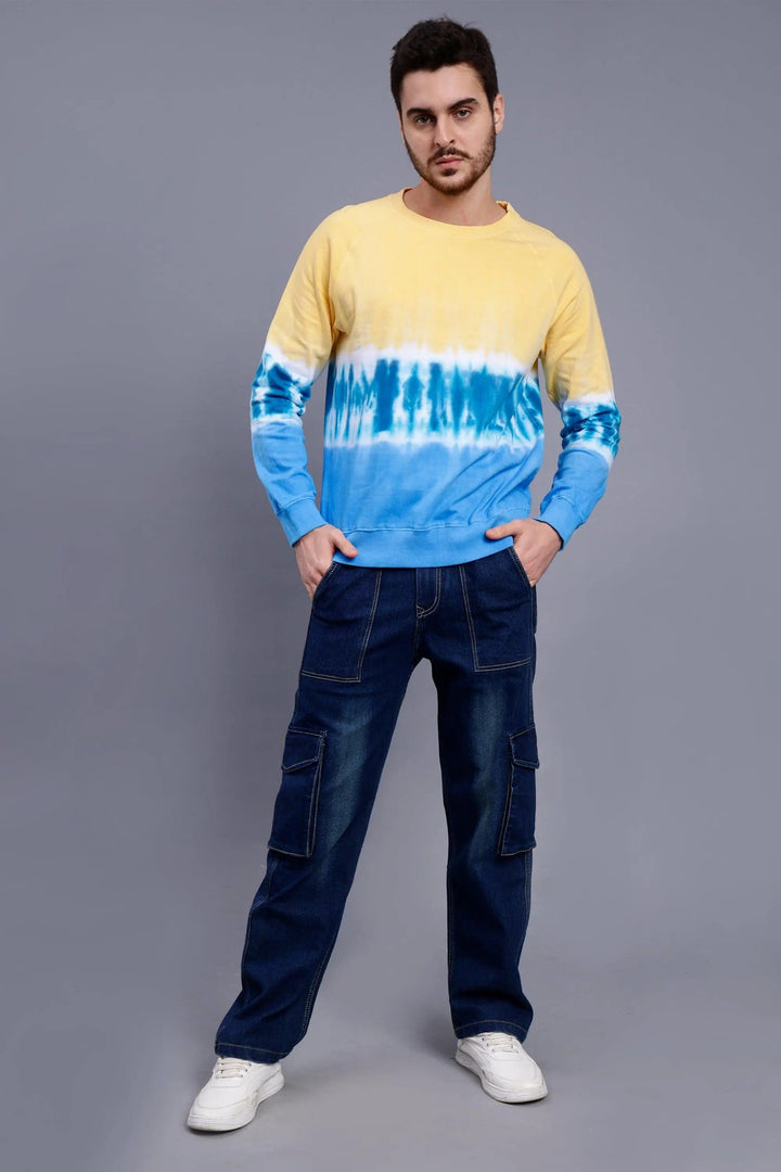 Regular Fit Multi-Color Premium Sweatshirt For Men - Peplos Jeans 