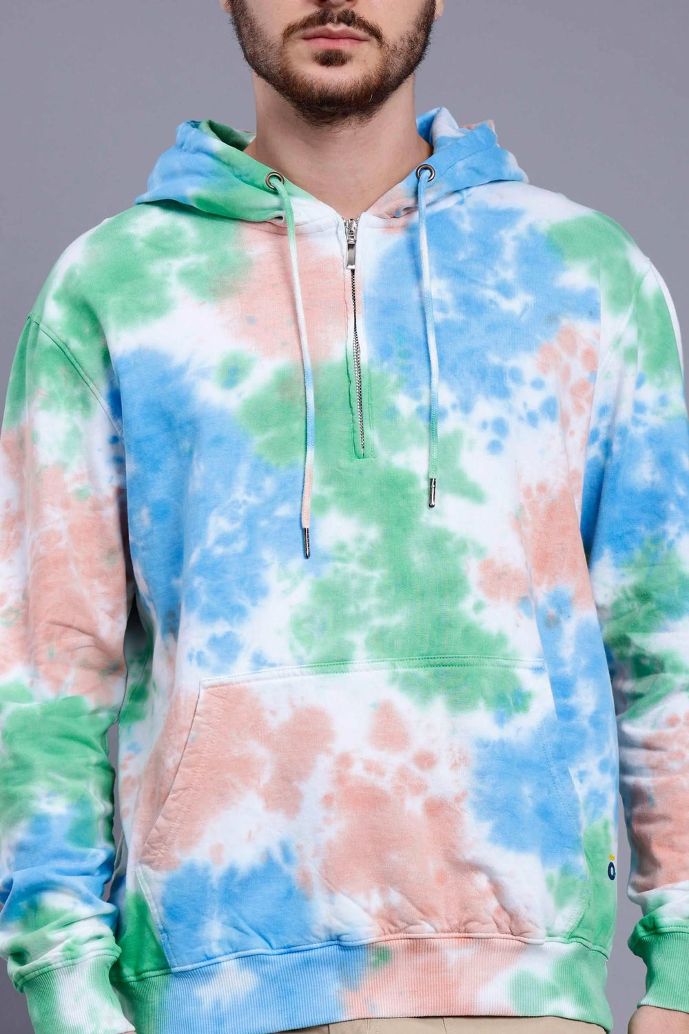 Regular Fit Tie Dye Premium Trendy Hoodie For Men - Peplos Jeans 