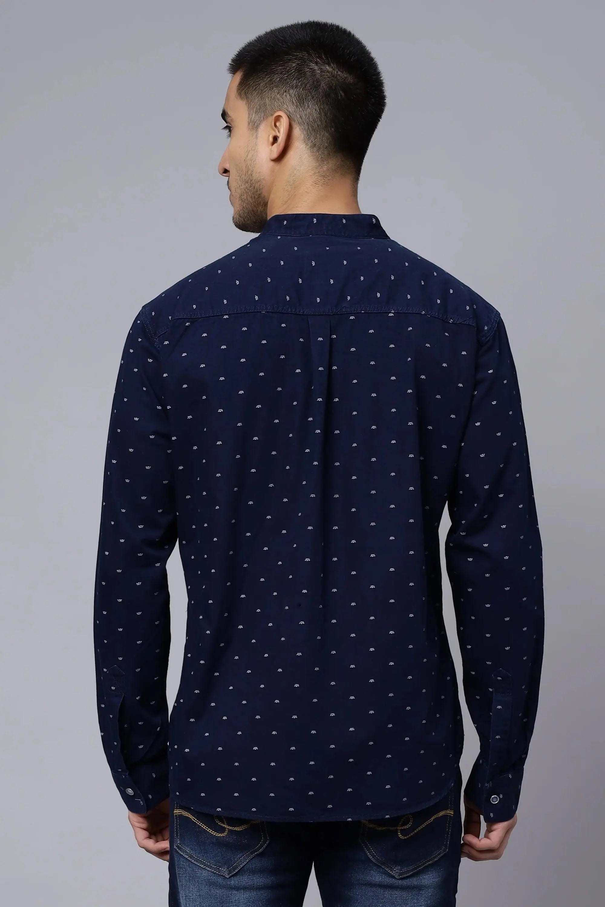 Buy Dark Blue Oxford Denim Shirt for Men Online at SELECTED HOMME |  250133401