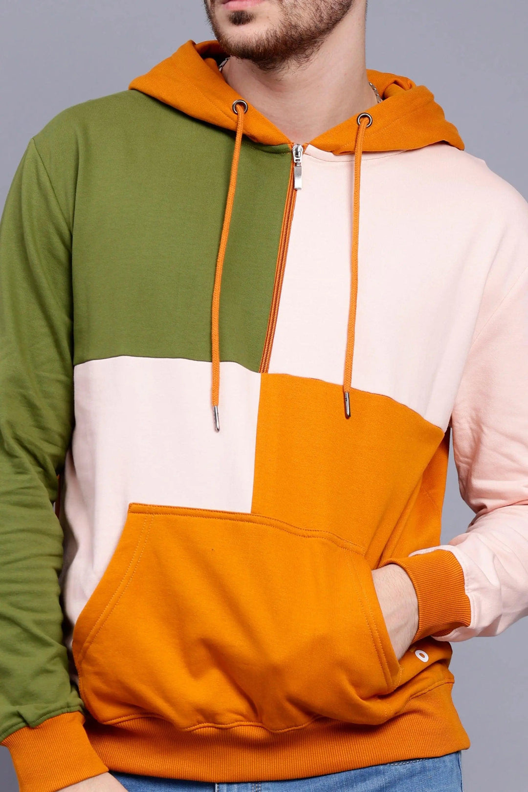 Regular Fit Multi Color Premium Hoodie For Men