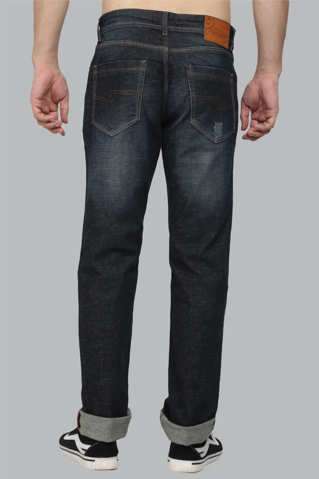 Relaxed Fit Bright Blue Premium Men's Denim Jeans - Peplos Jeans 