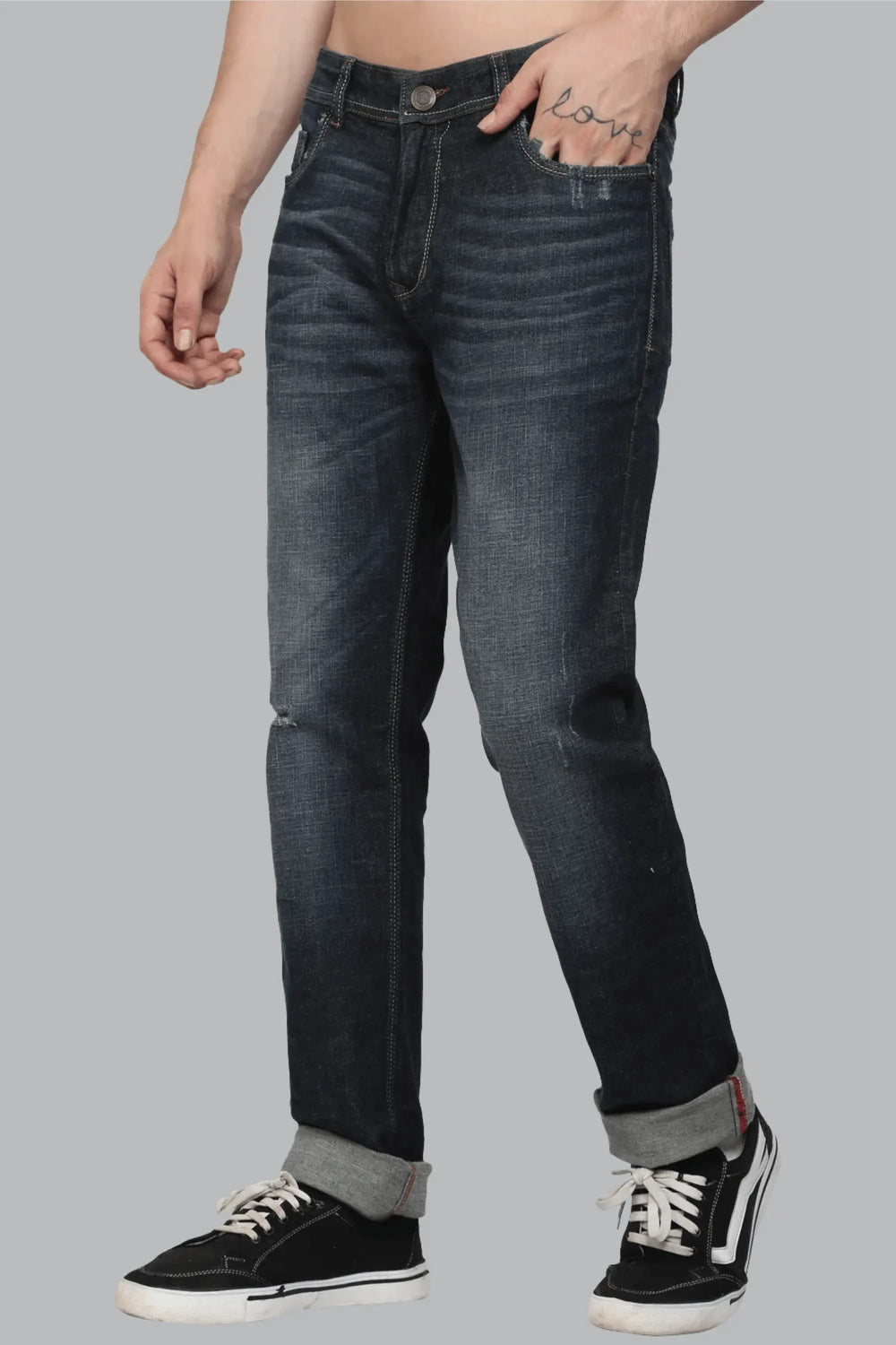 The Relaxed-fit denim jeans are made of high-quality premium fabric which gives you a very premium look and comfort in wear if you are looking comfort with quality then this denim jeans is made for you
